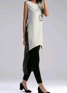 Asymmetrical Sleeveless Top