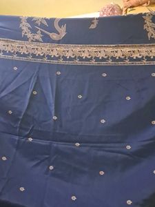 Navy Blue Party wear Saree