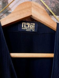 Zardozi Hand Work Z Black Abaya Xl Size