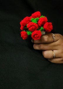 CROCHET COASTER-BOUQUET GIFT
