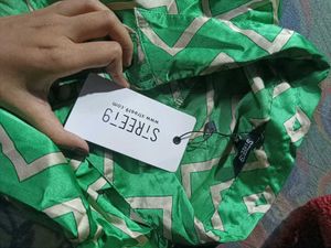 Street9 Green Patterned Shirt