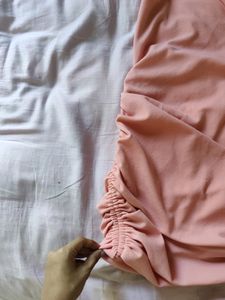 Ruched Pink Dress