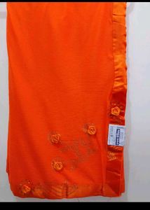 Orange Colour Saree