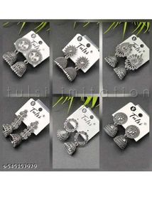 Women Beautiful Jhumka Pack Of 6