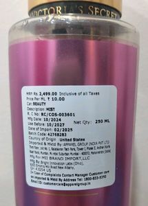 🆓Shipping!💖Pure Seduction Mist Victoria&#39;s Secret