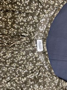 Floral Print Mini Dress