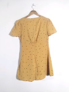 Beige Mini Dress