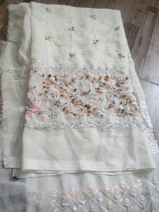 Elegant Embroiderd Unstitched Blouse Piece