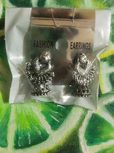 Vintage Silver Tone Earrings