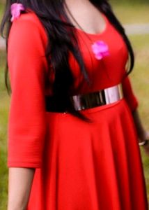 Red Gown