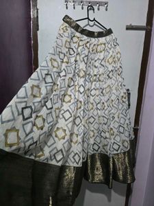 Black And White Lehanga