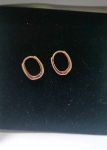 Rose Gold Hoop Earrings