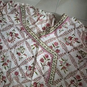 Floral Print Kurta