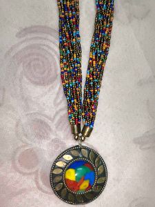 Beaded Layered Necklace