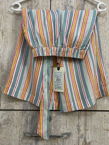 Striped Shorts with Tie