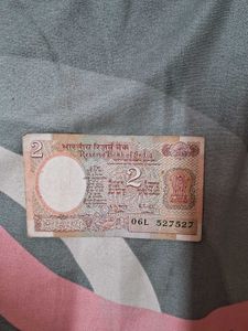 INDIAN NOTES OLD 2 RUPEES SETLITE