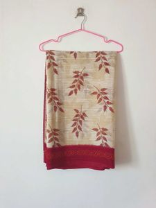 Set of 2 Leaf Pattern Sarees