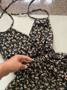 Floral Halter Sundress