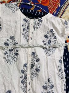 Elegant Floral Kurta Pallazo Set