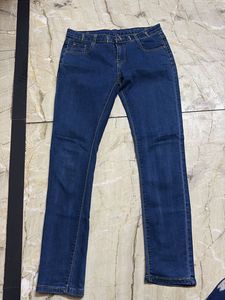 Dark Blue Denim Jeans