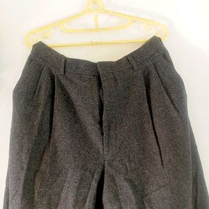 Gray Casual Pants