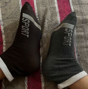 One Pair Of Daily Used Socks