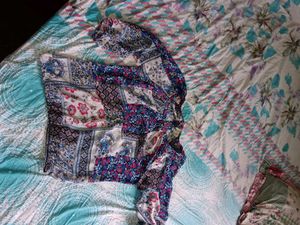 Patchwork Print Top