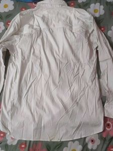 White Long Sleeve Button Down