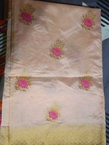 Elegant Floral Saree