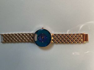 Golden Blue Watch