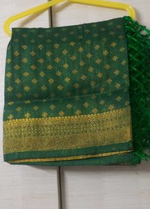 New Unstiched/semi Stiched Half Sari