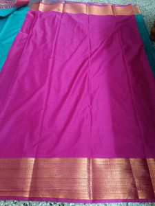 Elegant Soft Silk Saree with stains