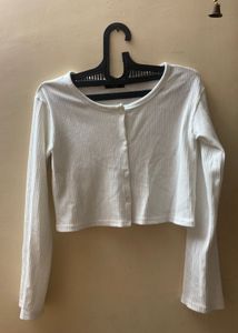 OZBRIDGE Korean Cropped Cardigan
