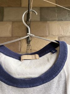 Color Block Crewneck Sweater