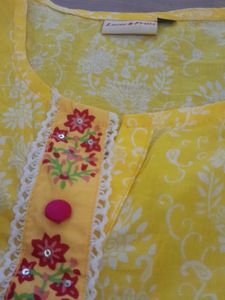 Yellow Kurti