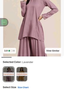 Lavender Kurta