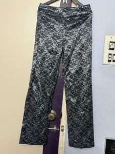 Pintrest Branded Designer flared high waist pant