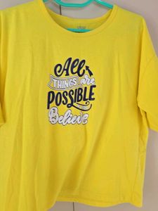 Yellow Graphic T-Shirt