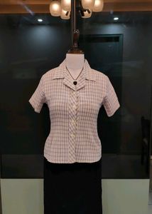 💥PRICE DROP💥 Cottage Core Gingham Shirt🍇