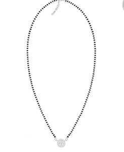 Silver Diamond Mangalsutra