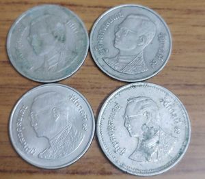Rare Thailand Coins (Set of 4)