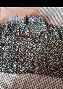 Zara Leopard Print Shirt For Women