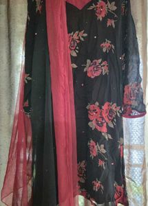 Floral Print Salwar Suit
