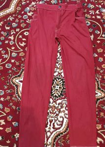 Maroon Pant