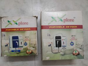 Xplore Portable Instant Water Heater/Geyser(COMBO)