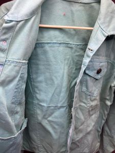 Man Denim Jacket Size : L