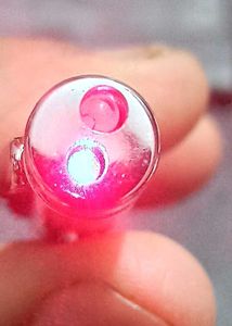 Silver Laser Pointer Ball Pen