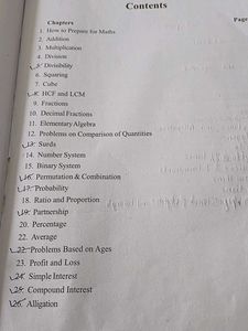 Quicker Maths Book