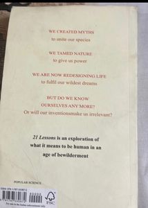21 Lessons For 21st Century