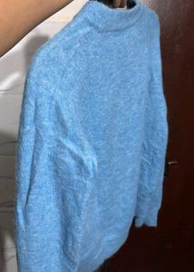 Cozy Blue Pullover Sweater